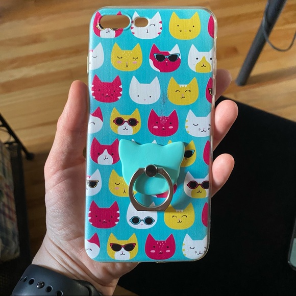 Cat phone cases for iPhone 7 Plus - Picture 2 of 5